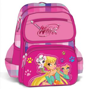 Рюкзак для школы и отдыха Winx Love&Pet Chequered II